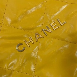 chanel as3260 22 small handbag shiny calfskin yellow gold 005 luxibags.ru .jpg