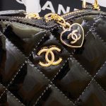 chanel as3295 heart clutch with chain lambskin gold tone metal black and white 009 luxibags.ru .jpg