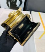 chanel as3308 small evening bag 22a limited edition black lambskin gold 006 luxibags.ru .jpg