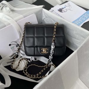 chanel as3330 mini flap 17cm bag black lambskin 001 luxibags.ru .jpg
