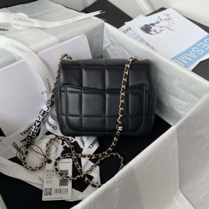 chanel as3330 mini flap 17cm bag black lambskin 002 luxibags.ru .jpg