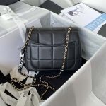 chanel as3331 small flap 19cm bag black lambskin gold 011 luxibags.ru .jpg