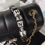 chanel as3331 small flap 19cm bag black lambskin gold 013 luxibags.ru .jpg