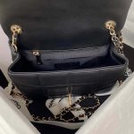chanel as3331 small flap 19cm bag black lambskin gold 016 luxibags.ru .jpg