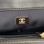 chanel as3331 small flap 19cm bag black lambskin gold 018 luxibags.ru .jpg