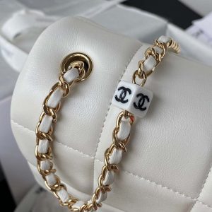 chanel as3331 small flap 19cm bag white lambskin gold 005 luxibags.ru .jpg