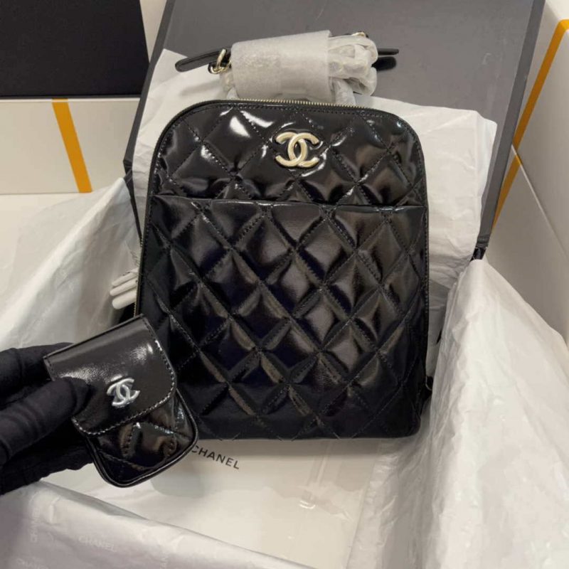 chanel as3332 backpack shiny calfskin bag black 001 luxibags.ru .jpg