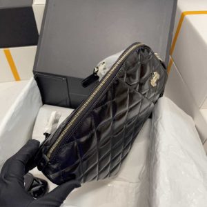 chanel as3332 backpack shiny calfskin bag black 007 luxibags.ru .jpg