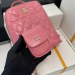 chanel as3332 backpack shiny calfskin bag pink 003 luxibags.ru .jpg