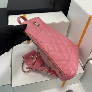 chanel as3332 backpack shiny calfskin bag pink 008 luxibags.ru .jpg