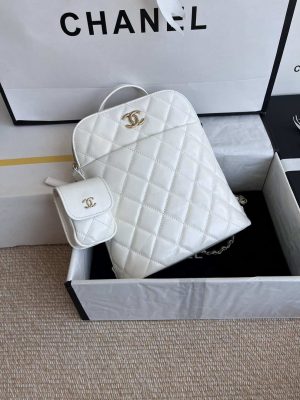 chanel as3332 backpack shiny calfskin bag white 002 luxibags.ru .jpg