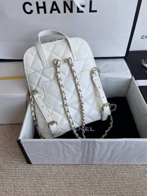 chanel as3332 backpack shiny calfskin bag white 003 luxibags.ru .jpg