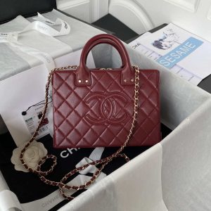 chanel as3345 vanity case calfskin gold tone metal wine red 001 luxibags.ru .jpg