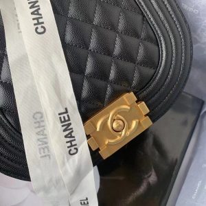 chanel as3350 small boy chanel messenger bag lambskin black 02 luxibags.ru .jpg