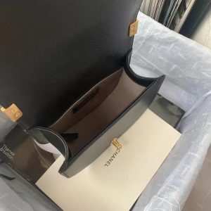 chanel as3350 small boy chanel messenger bag lambskin black 07 luxibags.ru .jpg