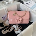chanel as3356 flap 23fw patent leather camellia pink 001 luxibags.ru .jpg