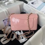 chanel as3356 flap 23fw patent leather camellia pink 002 luxibags.ru .jpg