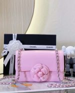 chanel as3356 mini flap 18cm patent leather camellia pink 002 luxibags.ru .jpg