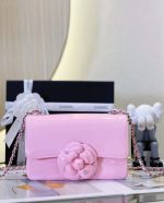 chanel as3356 mini flap 18cm patent leather camellia pink 003 luxibags.ru .jpg