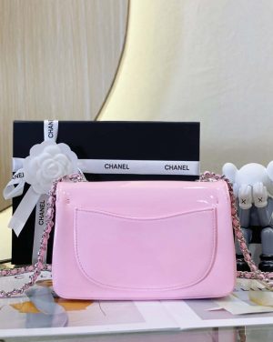 chanel as3356 mini flap 18cm patent leather camellia pink 004 luxibags.ru .jpg