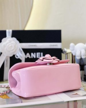 chanel as3356 mini flap 18cm patent leather camellia pink 005 luxibags.ru .jpg