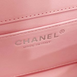 chanel as3356 mini flap 18cm patent leather camellia pink 009 luxibags.ru .jpg