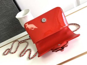 chanel as3356 mini flap 18cm patent leather camellia red 007 luxibags.ru .jpg