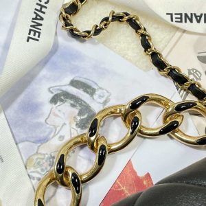 chanel as3365 mini flap bag 17cm lambskin black 006 luxibags.ru .jpg