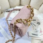 chanel as3365 mini flap bag 17cm lambskin pink 004 luxibags.ru .jpg