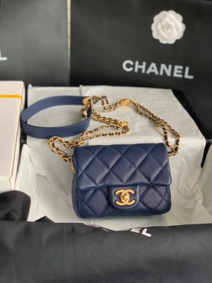 chanel as3368 mini flap bag shiny calfskin gold tone metal navy blue 01 luxibags.ru .jpg