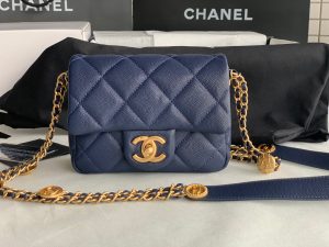 chanel as3368 mini flap bag shiny calfskin gold tone metal navy blue 02 luxibags.ru .jpg