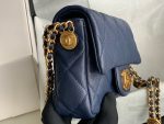 chanel as3368 mini flap bag shiny calfskin gold tone metal navy blue 05 luxibags.ru .jpg