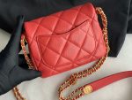 chanel as3368 mini flap bag shiny calfskin gold tone metal red 04 luxibags.ru .jpg