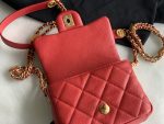 chanel as3368 mini flap bag shiny calfskin gold tone metal red 07 luxibags.ru .jpg