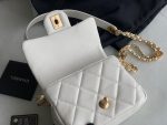 chanel as3368 mini flap bag shiny calfskin gold tone metal white 07 luxibags.ru .jpg
