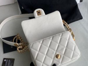 chanel as3369 small flap bag shiny calfskin gold tone metal white 07 luxibags.ru .jpg