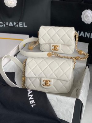 chanel as3369 small flap bag shiny calfskin gold tone metal white 10 luxibags.ru .jpg
