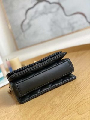 chanel as3378 mini flap bag lambskin black 007 luxibags.ru .jpg