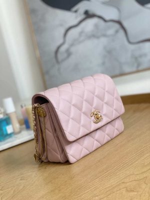 chanel as3378 mini flap bag lambskin pink 004 luxibags.ru .jpg