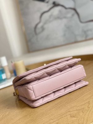 chanel as3378 mini flap bag lambskin pink 006 luxibags.ru .jpg