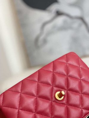 chanel as3378 mini flap bag lambskin red 005 luxibags.ru .jpg