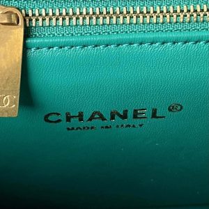 chanel as3384 backpack chain bag lambskin green 008 luxibags.ru .jpg