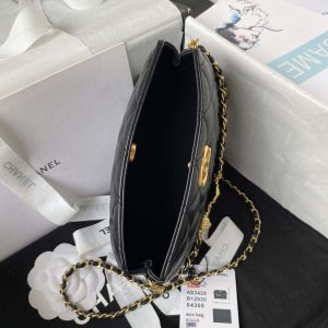chanel as3429 lambskin bag black 007 luxibags.ru .jpg