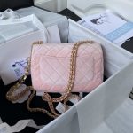 chanel as3432 small flap bag velvet enamel gold tone metal pink 002 luxibags.ru .jpg