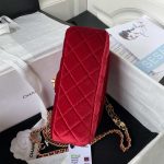 chanel as3432 small flap bag velvet enamel gold tone metal wine red 006 luxibags.ru .jpg