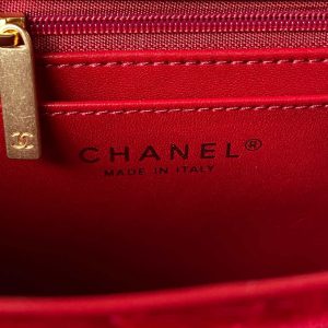 chanel as3432 small flap bag velvet enamel gold tone metal wine red 008 luxibags.ru .jpg