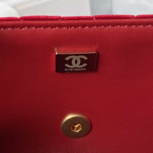 chanel as3432 small flap bag velvet enamel gold tone metal wine red 009 luxibags.ru .jpg