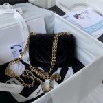 chanel as3442 mini flap bag velvet enamel gold tone metal black 002 luxibags.ru .jpg