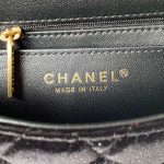 chanel as3442 mini flap bag velvet enamel gold tone metal black 008 luxibags.ru .jpg