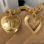 chanel as3456 mini flap bag lambskin gold tone metal apricot 004 luxibags.ru .jpg